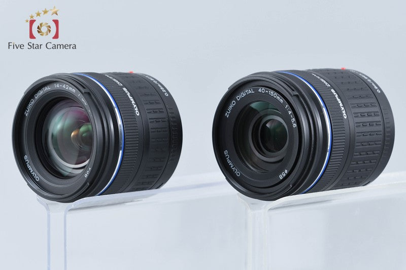 Olympus E-620 12.3 MP Digital SLR Camera 14-42 40-150 Lenses from Japan