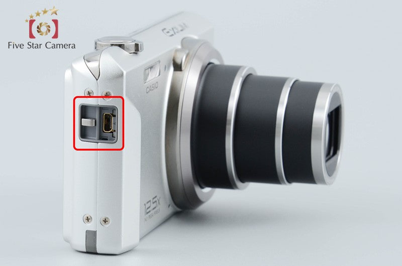 CASIO EXILIM EX-ZS100 Silver 14.1 MP Digital Camera from Japan