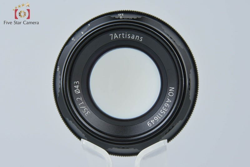 Near Mint!! 7Artisans 35mm f/1.2 for Fujifilm X Mount w/ Box
