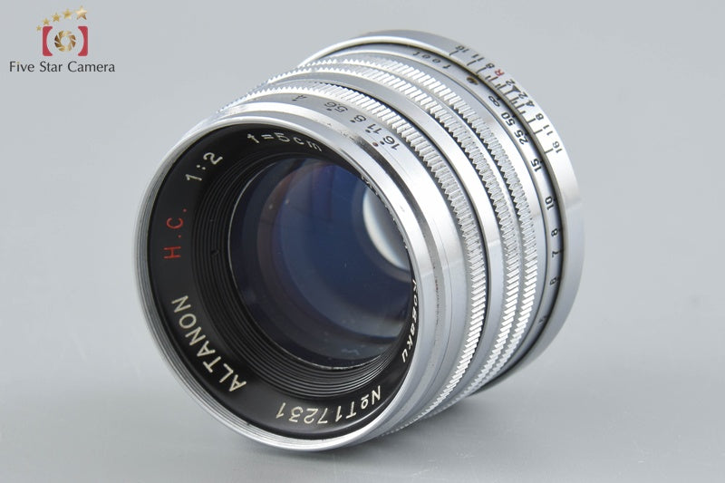Alta 35mm Rangefinder Film Camera + Altanon 50mm f/2 from Japan