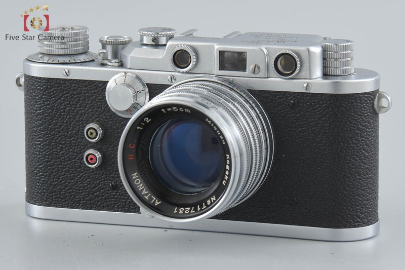Alta 35mm Rangefinder Film Camera + Altanon 50mm f/2 from Japan