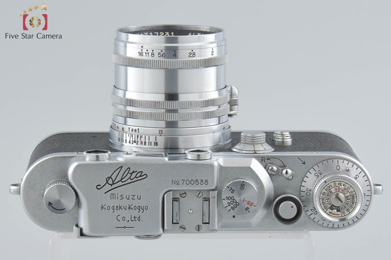 Alta 35mm Rangefinder Film Camera + Altanon 50mm f/2 from Japan