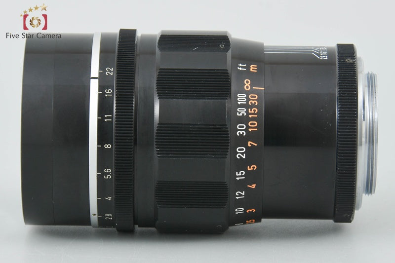 Canon 100mm f/2 L39 LTM Leica Thread Mount Lens