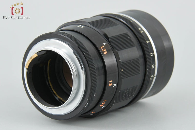Canon 100mm f/2 L39 LTM Leica Thread Mount Lens