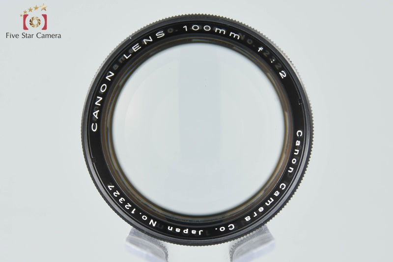 Canon 100mm f/2 L39 LTM Leica Thread Mount Lens