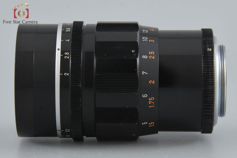 Canon 100mm f/2 L39 LTM Leica Thread Mount Lens
