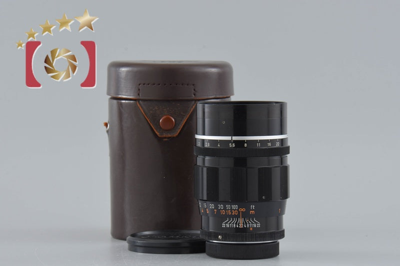 Canon 100mm f/2 L39 LTM Leica Thread Mount Lens from Japan
