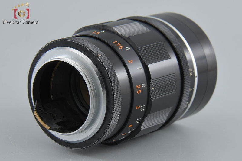 Canon 100mm f/2 L39 LTM Leica Thread Mount Lens from Japan