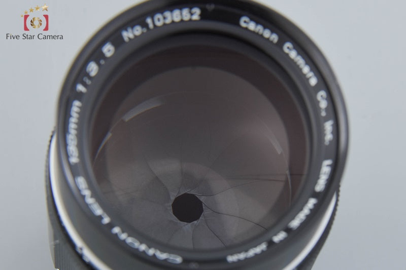 Canon 135mm f/3.5 L39 LTM Leica Thread Mount Lens