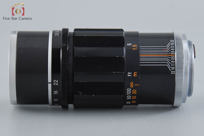 Canon 135mm f/3.5 L39 LTM Leica Thread Mount Lens