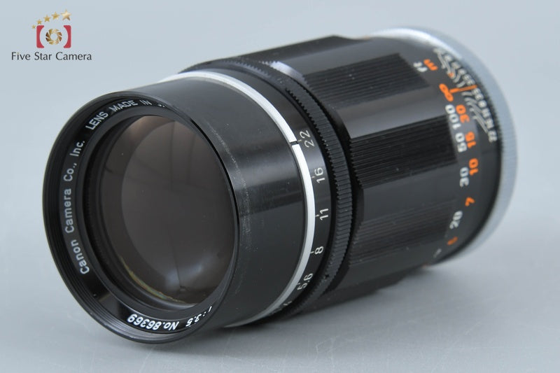 Canon 135mm f/3.5 L39 LTM Leica Thread Mount Lens