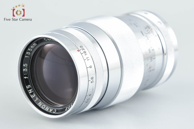 Canon 135mm f/3.5 L39 LTM Leica Thread Mount Lens w/ 135mm Viewfinder from Japan