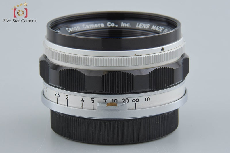 Canon 35mm f/1.5 L39 LTM Leica Thread Mount Lens