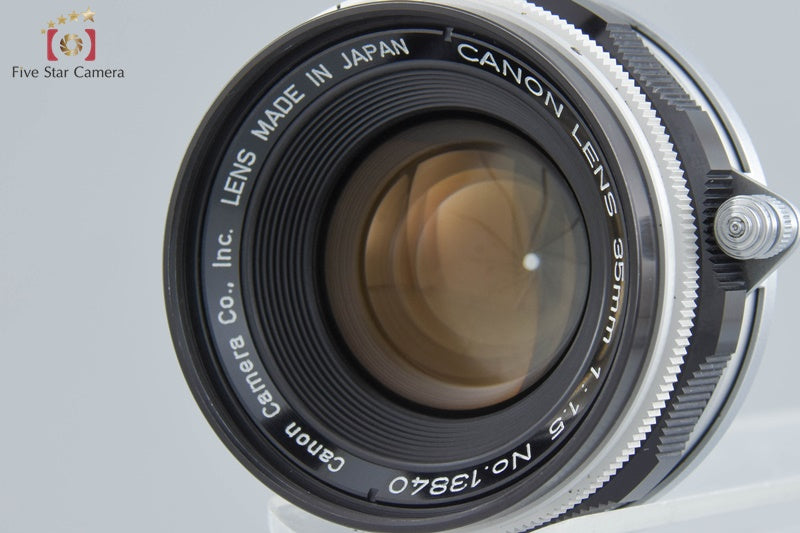 Canon 35mm f/1.5 L39 LTM Leica Thread Mount Lens