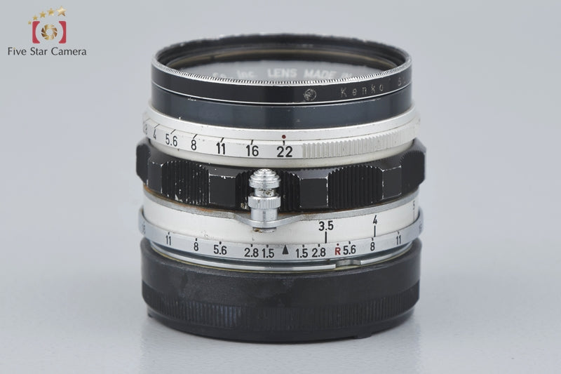 Canon 35mm f/1.5 L39 LTM Leica Thread Mount + Mount Adapter for Leica M Mount