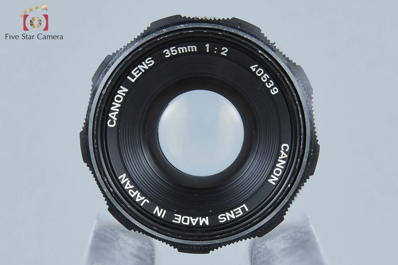 Canon 35mm f/2 L39 LTM Leica Thread Mount Lens