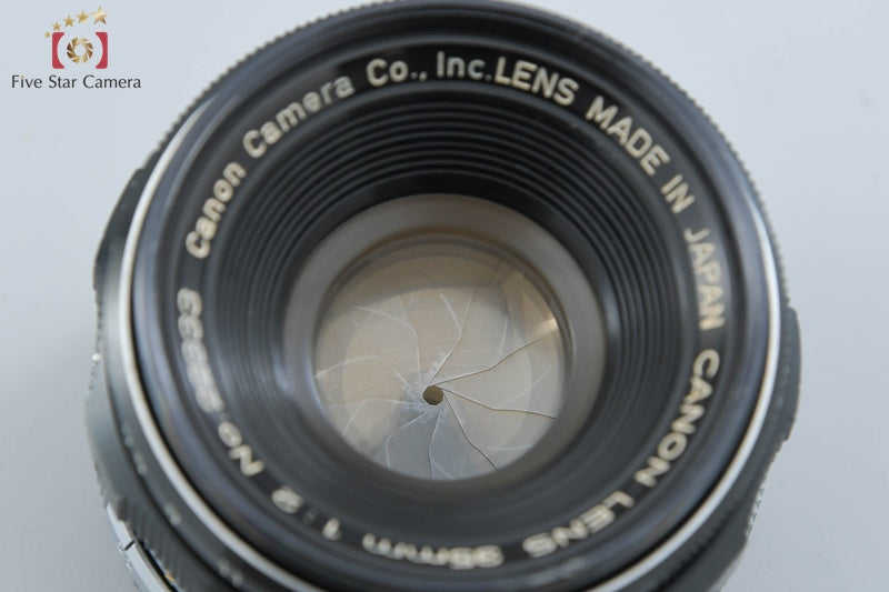 Canon 35mm f/2 L39 LTM Leica Thread Mount Lens 2025.10 Overhauled!!