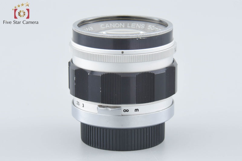 Canon 50mm f/1.4 L39 Leica Thread Mount Lens