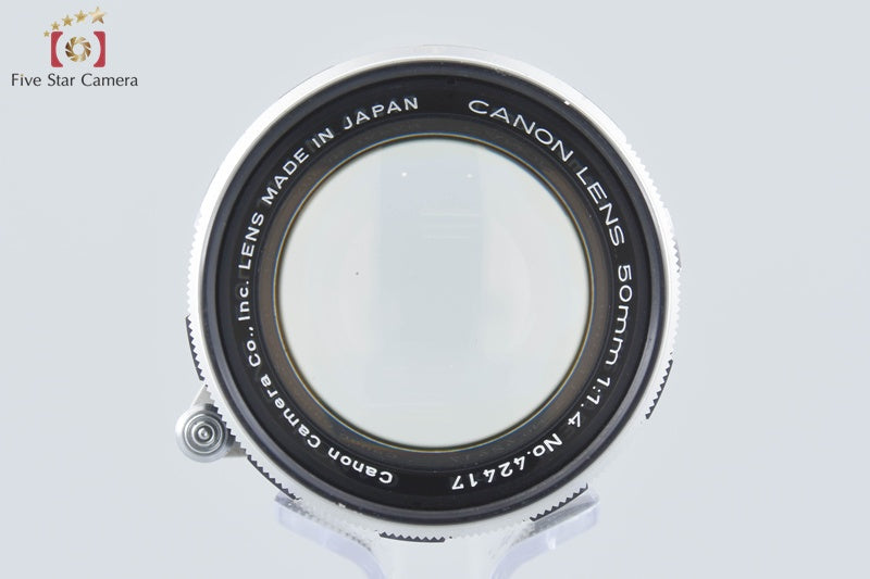Canon 50mm f/1.4 L39 Leica Thread Mount Lens