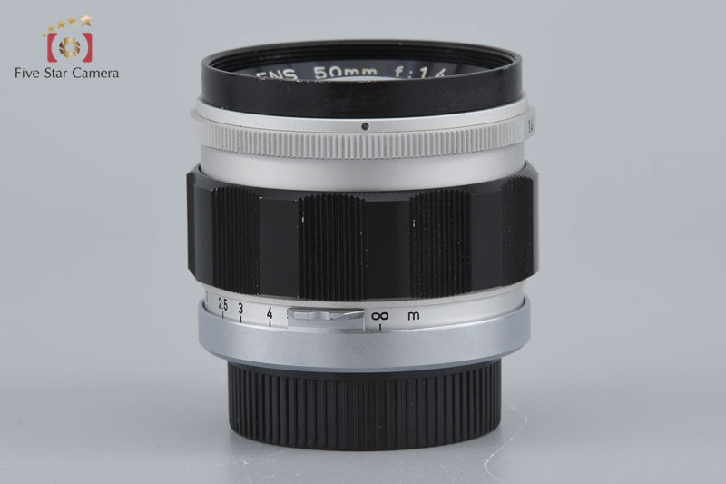 Canon 50mm f/1.4 L39 Leica Thread Mount Lens