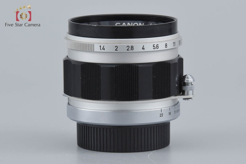 Canon 50mm f/1.4 L39 Leica Thread Mount Lens
