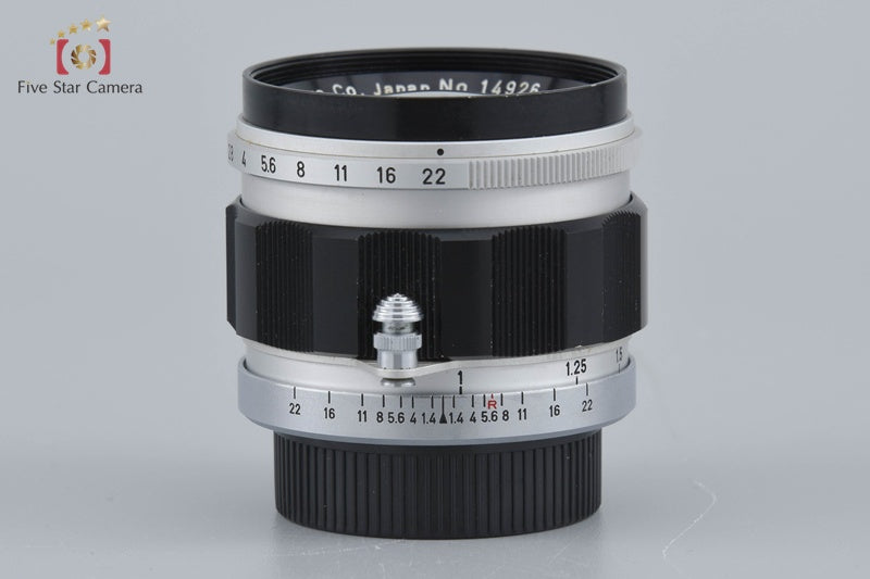 Canon 50mm f/1.4 L39 Leica Thread Mount Lens