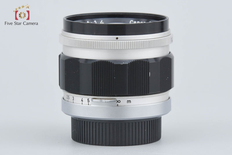 Canon 50mm f/1.4 L39 Leica Thread Mount Lens