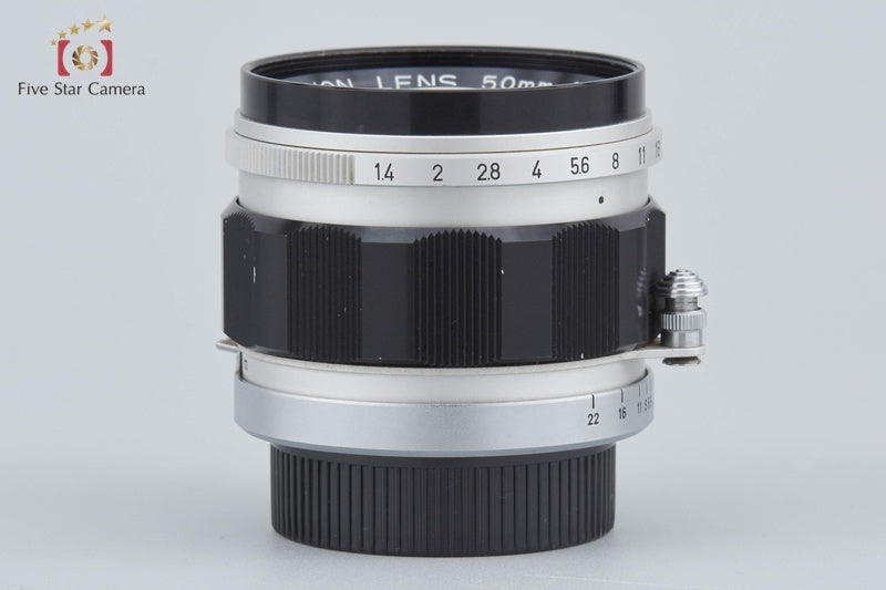 Canon 50mm f/1.4 L39 Leica Thread Mount Lens