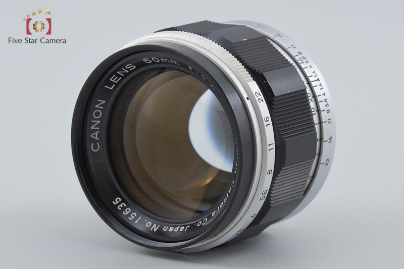 Canon 50mm f/1.4 L39 Leica Thread Mount Lens
