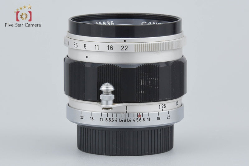 Canon 50mm f/1.4 L39 Leica Thread Mount Lens