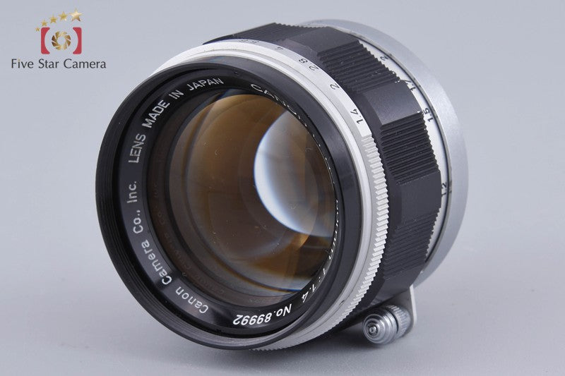 Canon 50mm f/1.4 L39 LTM Leica Thread Mount Lens