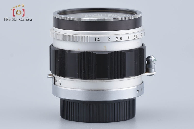 Canon 50mm f/1.4 L39 LTM Leica Thread Mount Lens