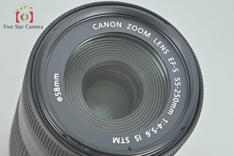 Canon EF-S 55-250mm f/4-5.6 IS STM
