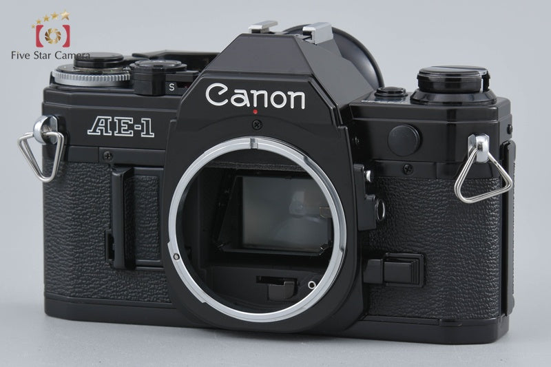 Canon AE-1 Black 35mm SLR Film Camera Body