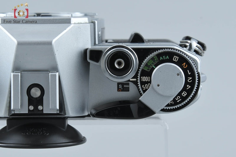 Canon AE-1 Silver 35mm SLR Film Camera Body