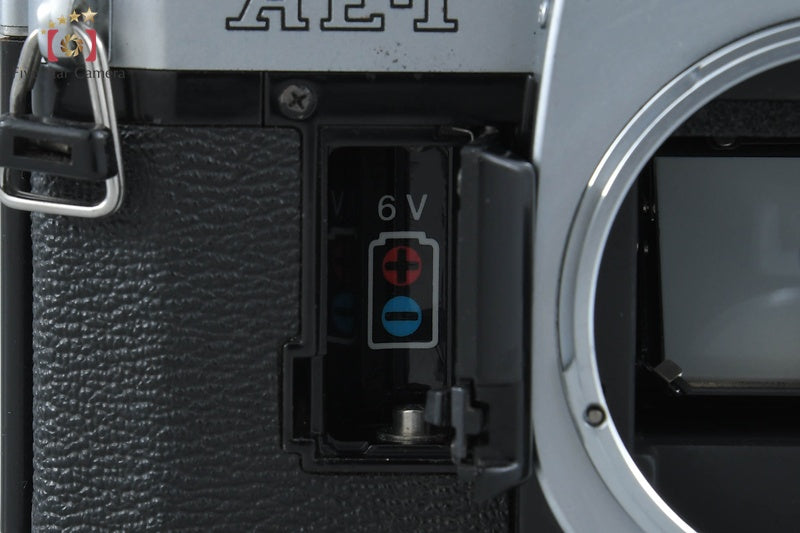 Canon AE-1 Silver 35mm SLR Film Camera Body