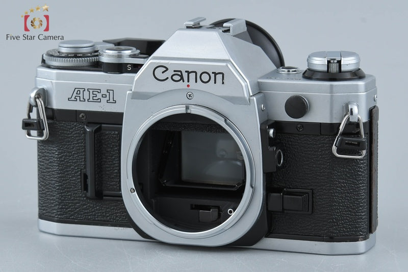 Canon AE-1 Silver 35mm SLR Film Camera Body