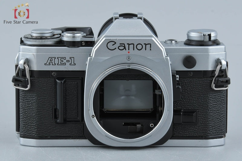 Canon AE-1 Silver 35mm SLR Film Camera Body