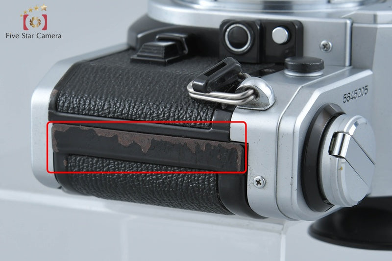 Canon AE-1 Silver 35mm SLR Film Camera Body