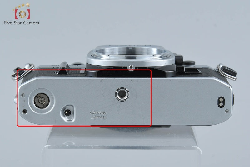 Canon AE-1 Silver 35mm SLR Film Camera Body