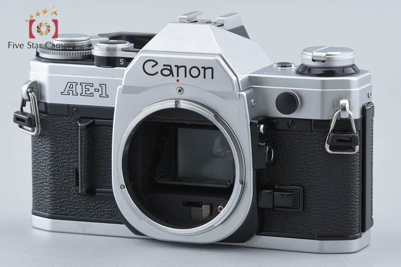 Canon AE-1 Silver 35mm SLR Film Camera Body