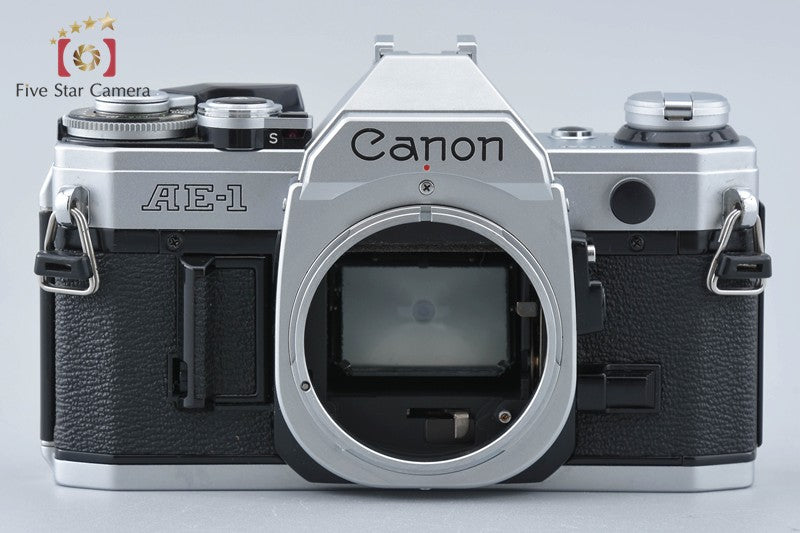 Canon AE-1 Silver 35mm SLR Film Camera Body