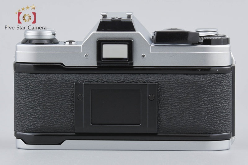 Canon AE-1 Silver 35mm SLR Film Camera + FD 50mm f/1.8 S.C.