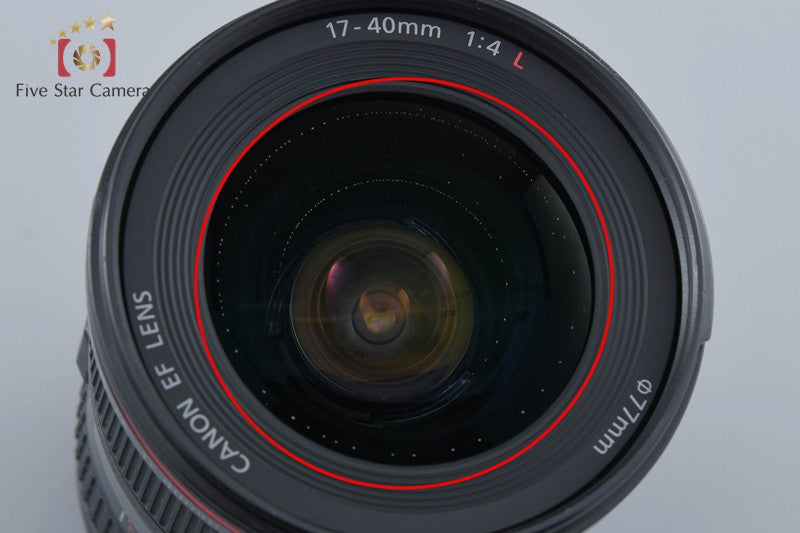 Canon EF 17-40mm f/4 L USM