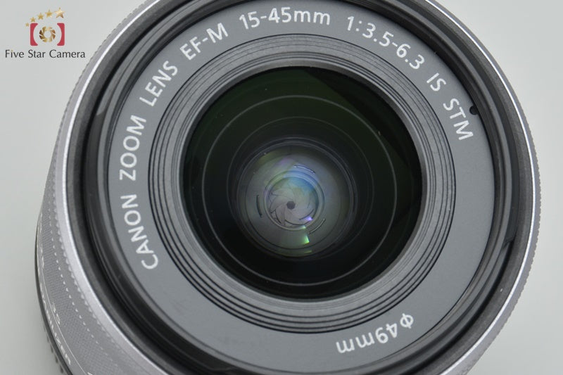 Canon EF-M 15-45mm f/3.5-6.3 IS STM Silver