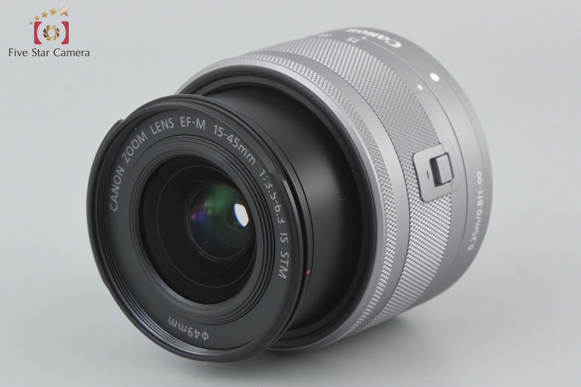 Canon EF-M 15-45mm f/3.5-6.3 IS STM Silver