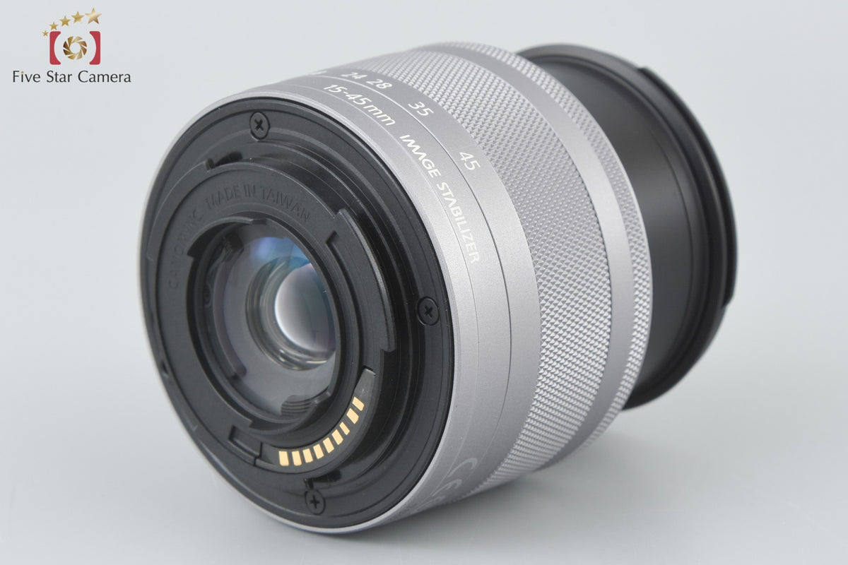 Canon EF-M 15-45mm f/3.5-6.3 IS STM Silver