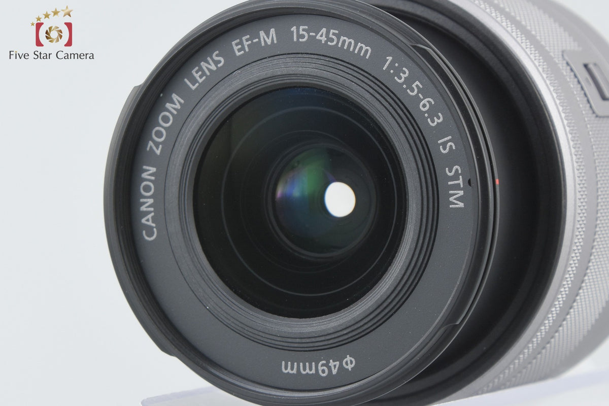 Canon EF-M 15-45mm f/3.5-6.3 IS STM Silver