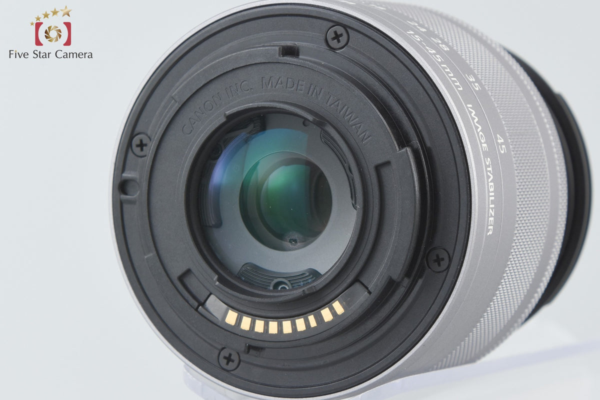 Canon EF-M 15-45mm f/3.5-6.3 IS STM Silver