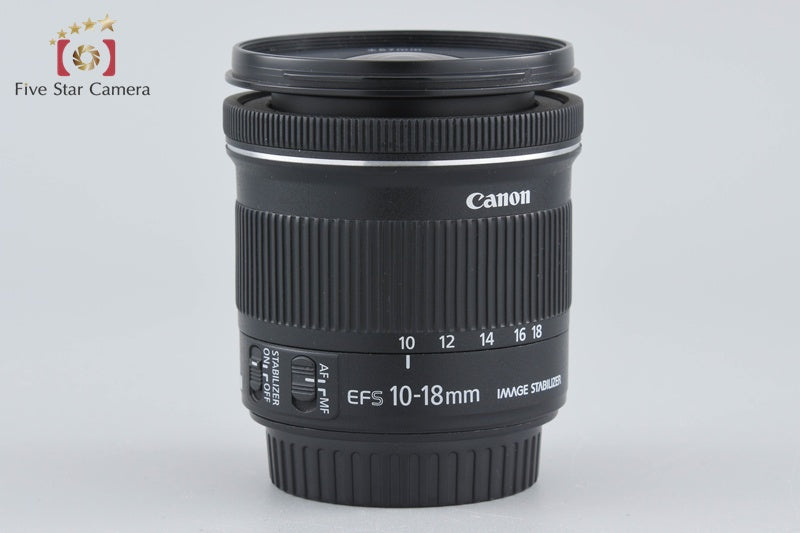 Canon EF-S 10-18mm f/4.5-5.6 IS STM